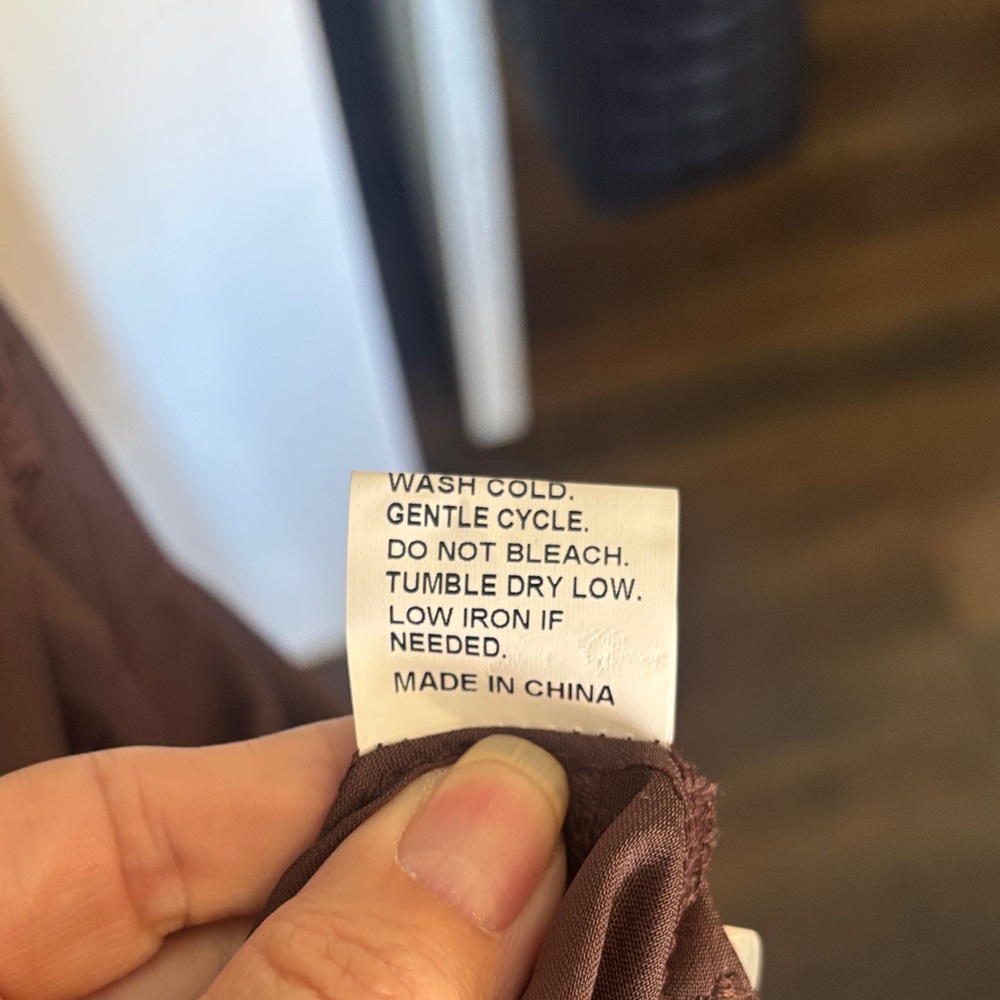 Brown Overalls dress - this was worn once - Picture 11 of 11